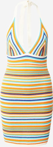 Gina Tricot - Vestido de malha 'Daria' em mistura de cores: frente