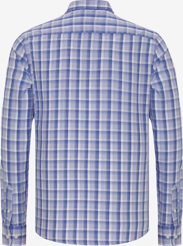 Jimmy Sanders Rovný strih Košeľa - Modrá