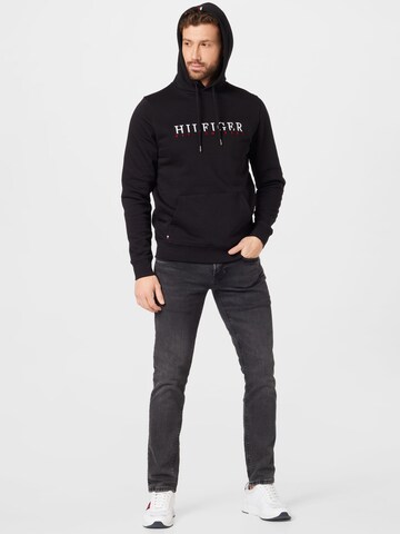 TOMMY HILFIGERSweater majica - crna boja