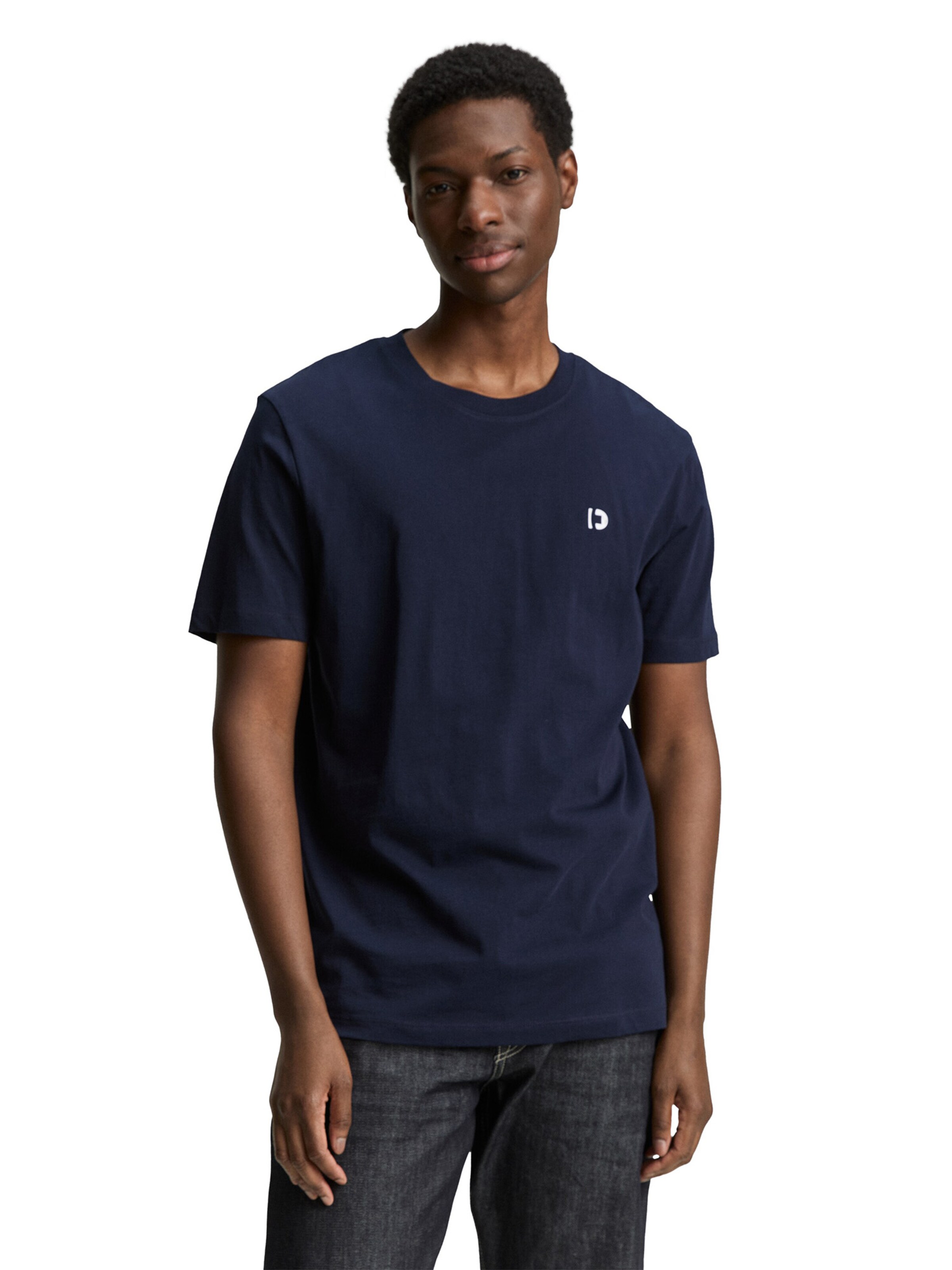 bēšs TOM TAILOR DENIM T-Krekls: no priekšpuses