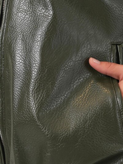 Giacca di mezza stagione Bigdart di colore canna, Visualizzazione prodotti