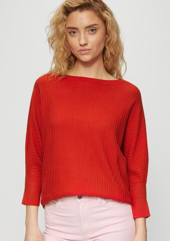 s.Oliver Trui in Rood: voorkant