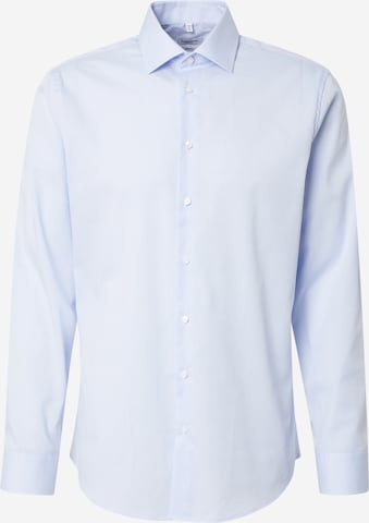 mėlyna SEIDENSTICKER Priglundantis modelis Dalykinio stiliaus marškiniai: priekis