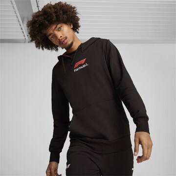 PUMA Sweatshirt 'F1' in Schwarz
