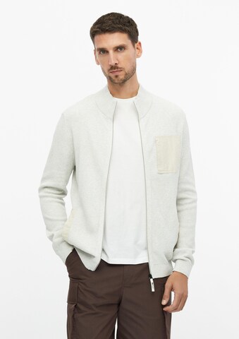 Vestes en maille s.Oliver en beige : devant