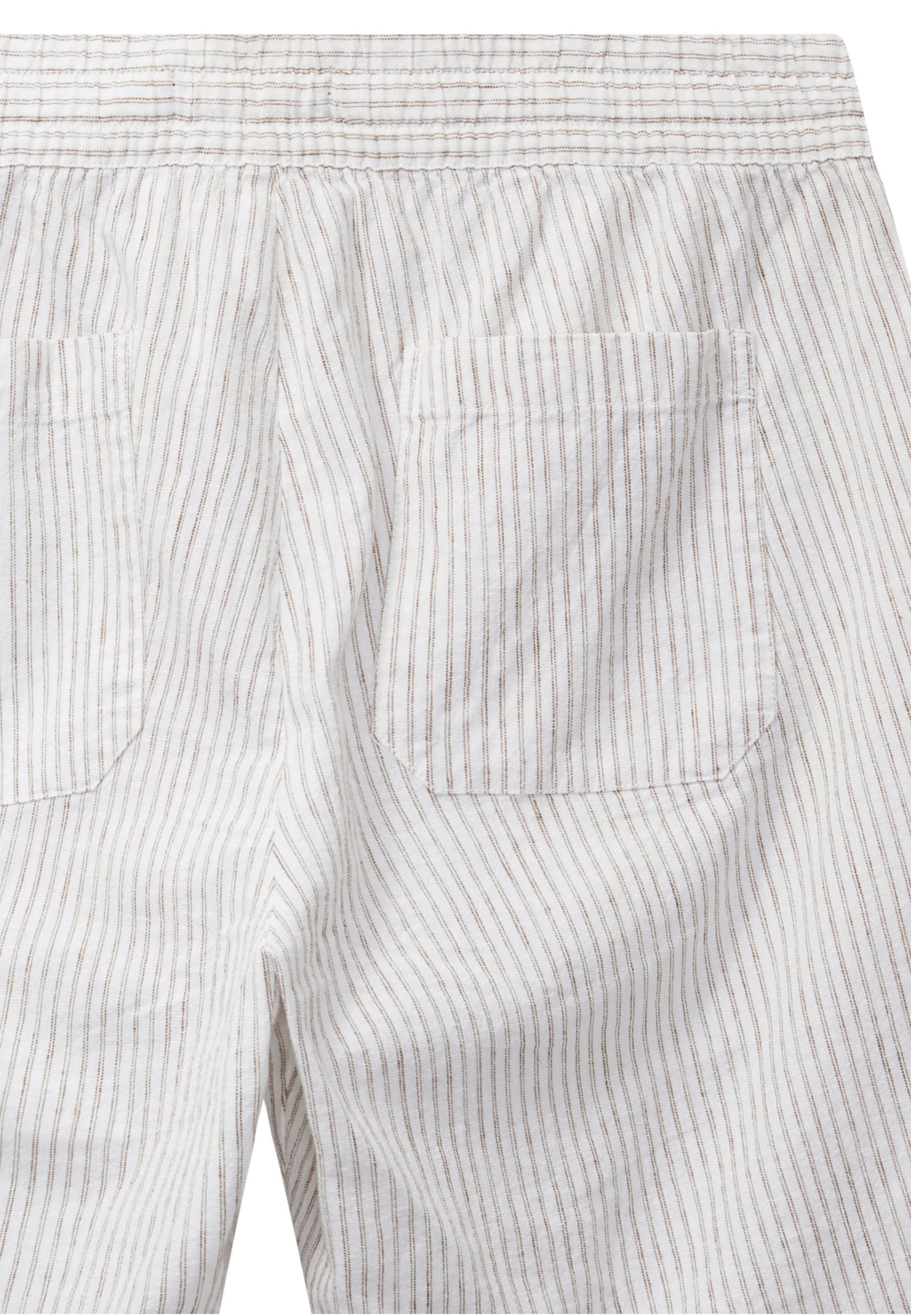 Clean Cut Copenhagen Regular Broek 'Barcelona Luca' in Wit