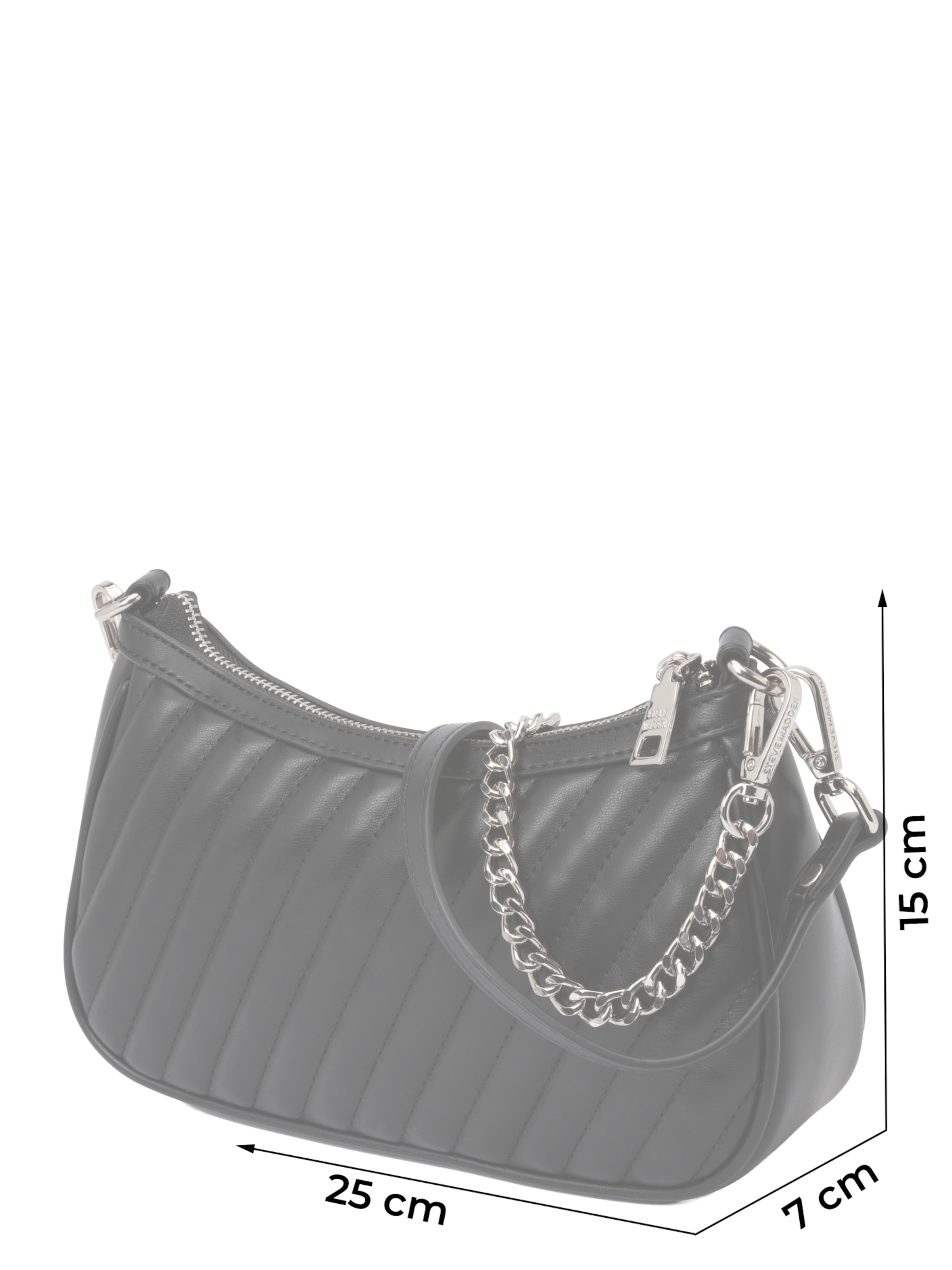 STEVE MADDEN Kabelka na rameno 'Bvickie' - Čierna: predná strana