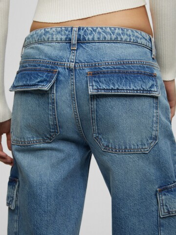 regular Jeans cargo di Pull&Bear in blu