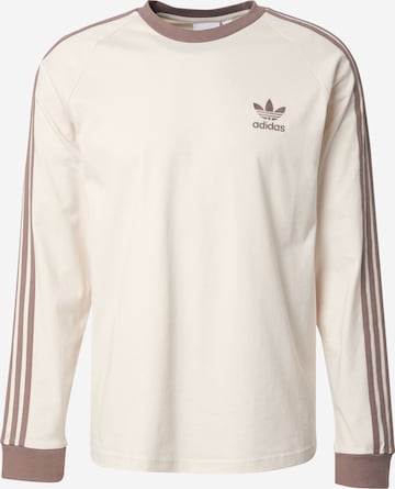 T-Shirt 'Adicolor Classics' ADIDAS ORIGINALS en beige : devant