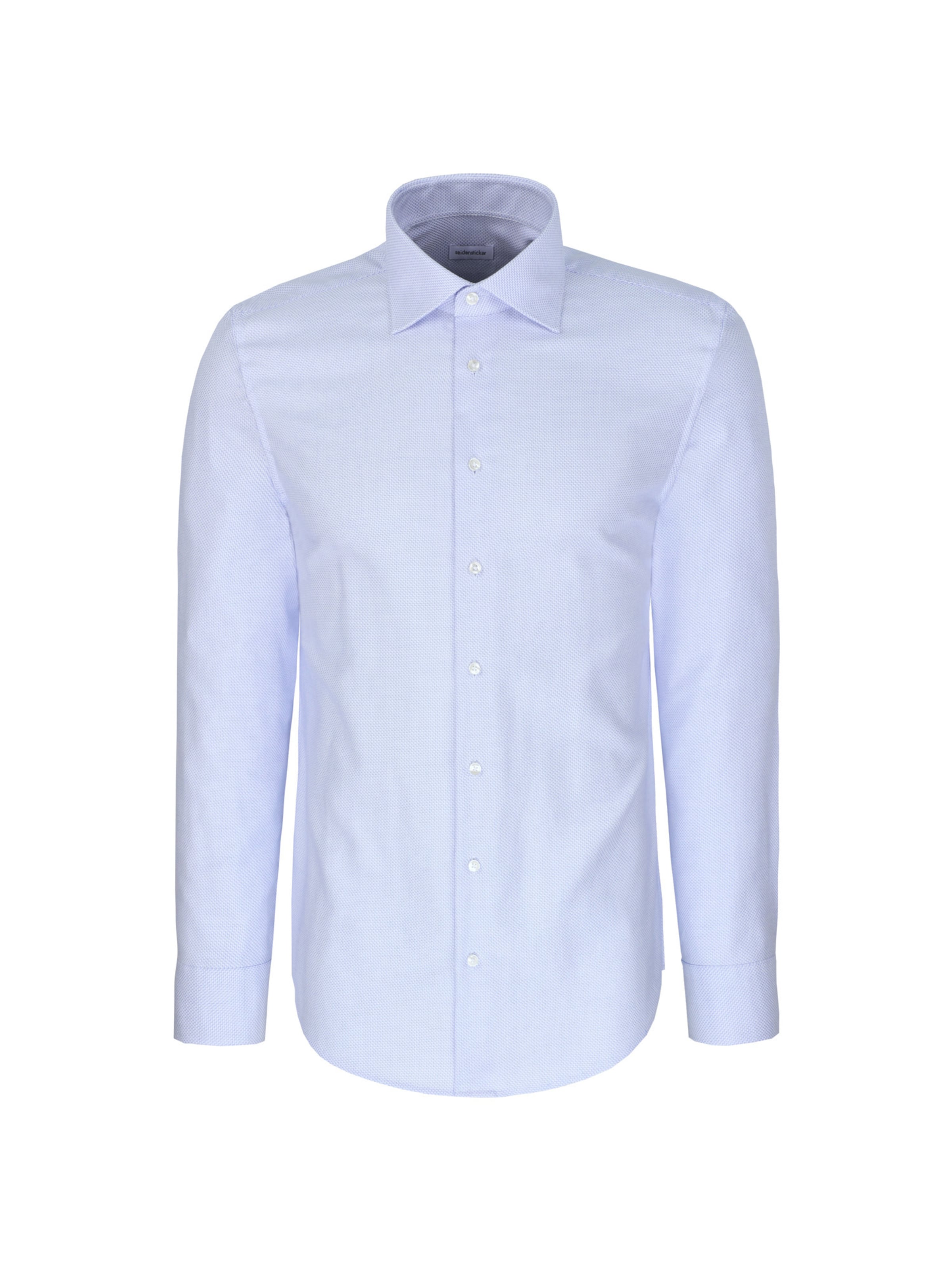 SEIDENSTICKER Slim Fit Hemd in Blau