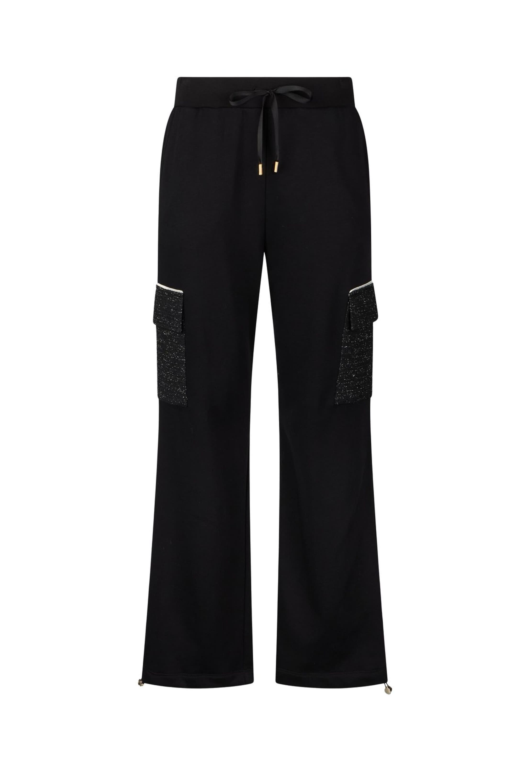 Liu Jo - regular Pantalón en negro: frente