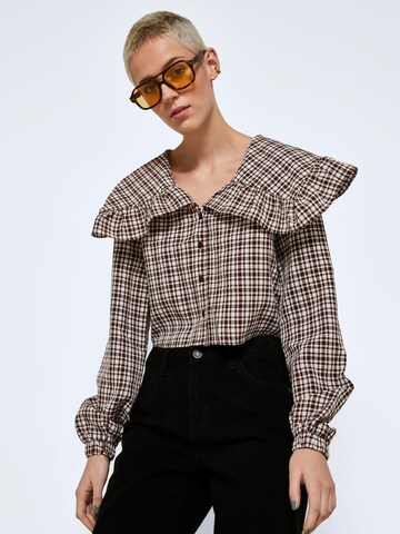 Noisy may Blouse 'Stacy' in Brown