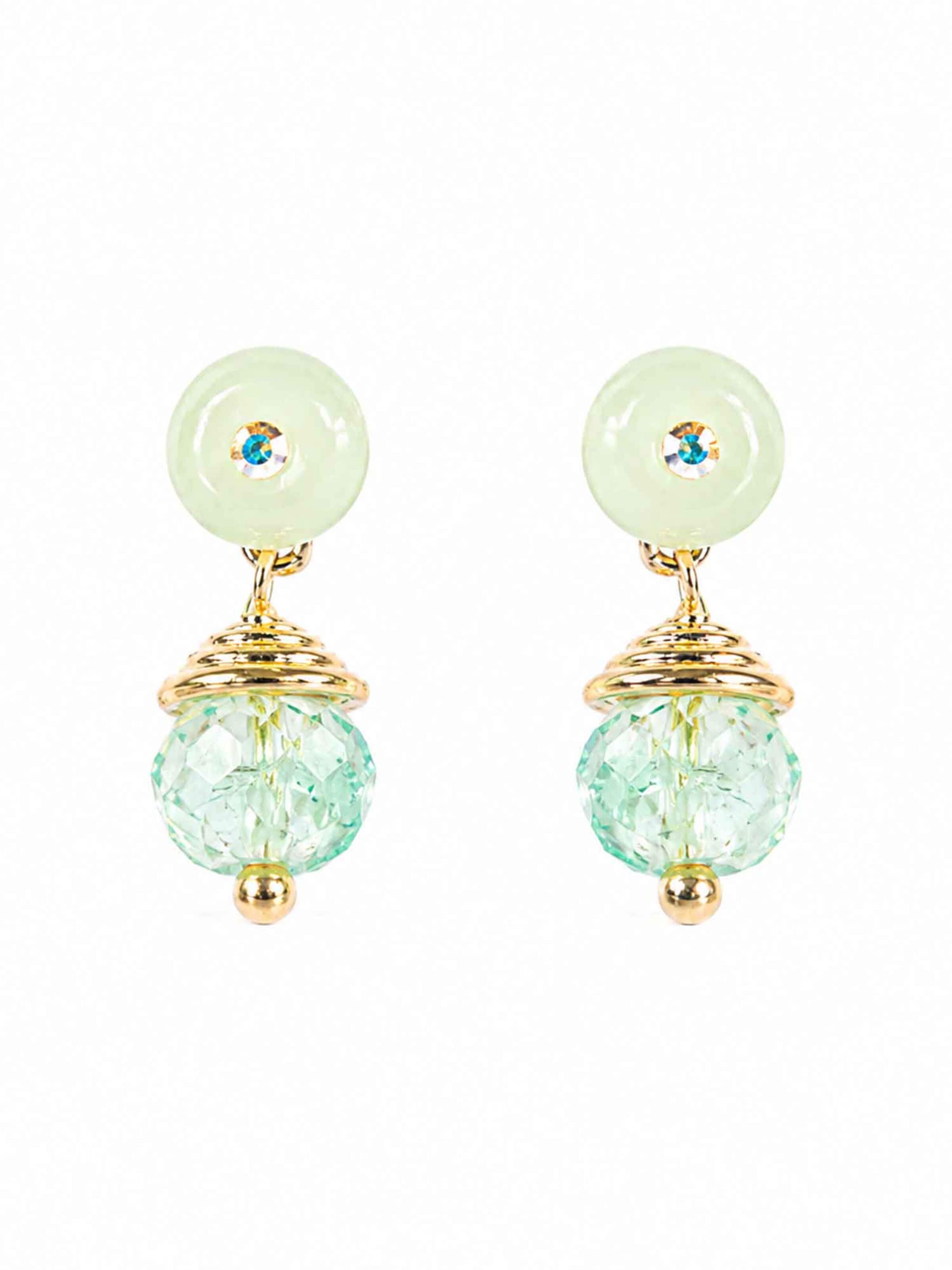 RteRme Earrings 'Nala Earrings' in Green