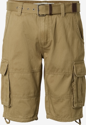 INDICODE JEANS - Pantalón cargo 'INMonsun' en beige: frente