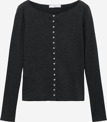 MANGOKardigan 'OHIO' - siva boja: prednji dio