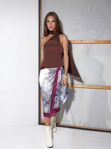 Hiccup Blouse in Bruin