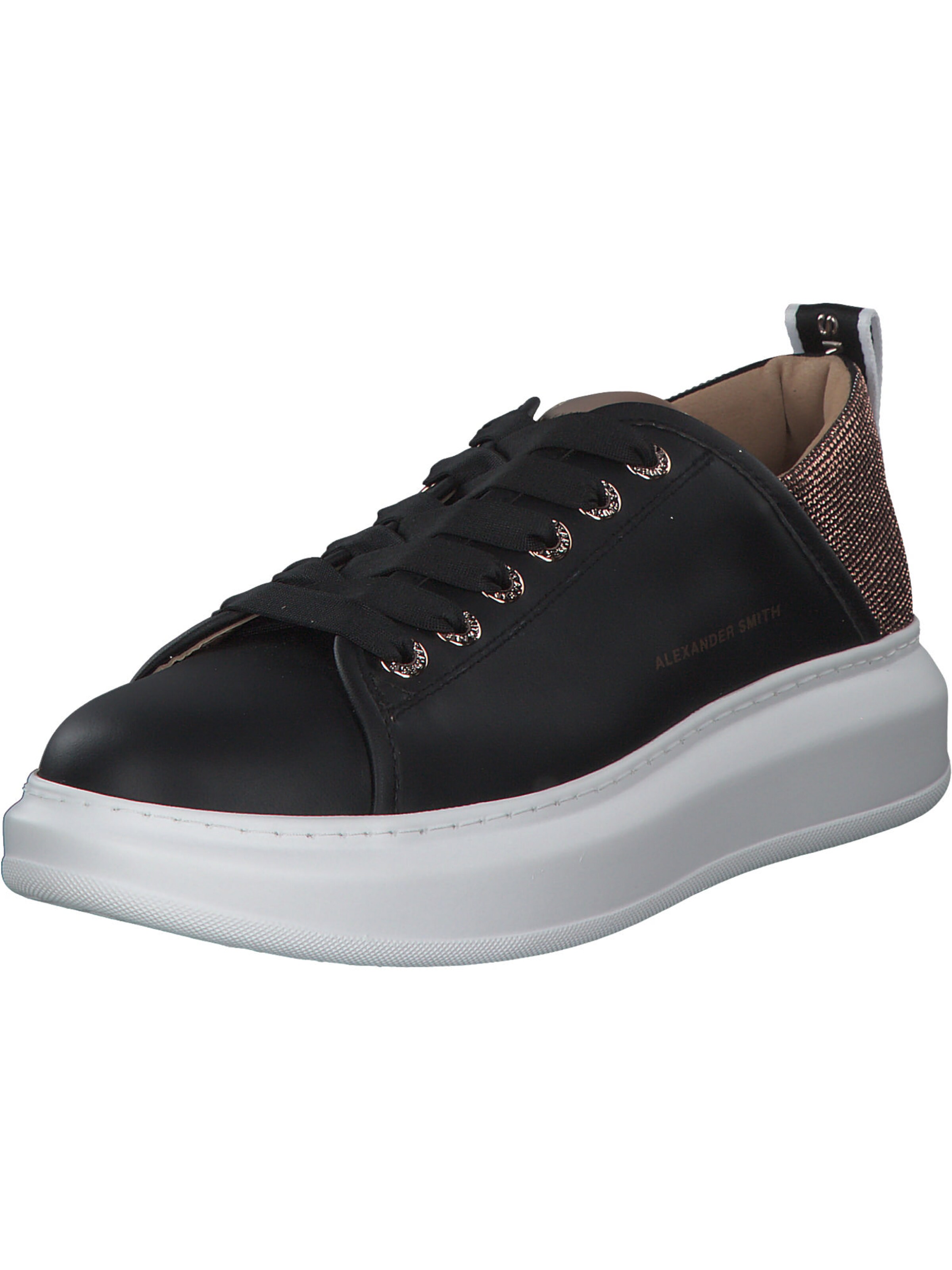 Alexander Smith Sneaker 'Wembley AS AV E1D' in Schwarz: Vorderseite