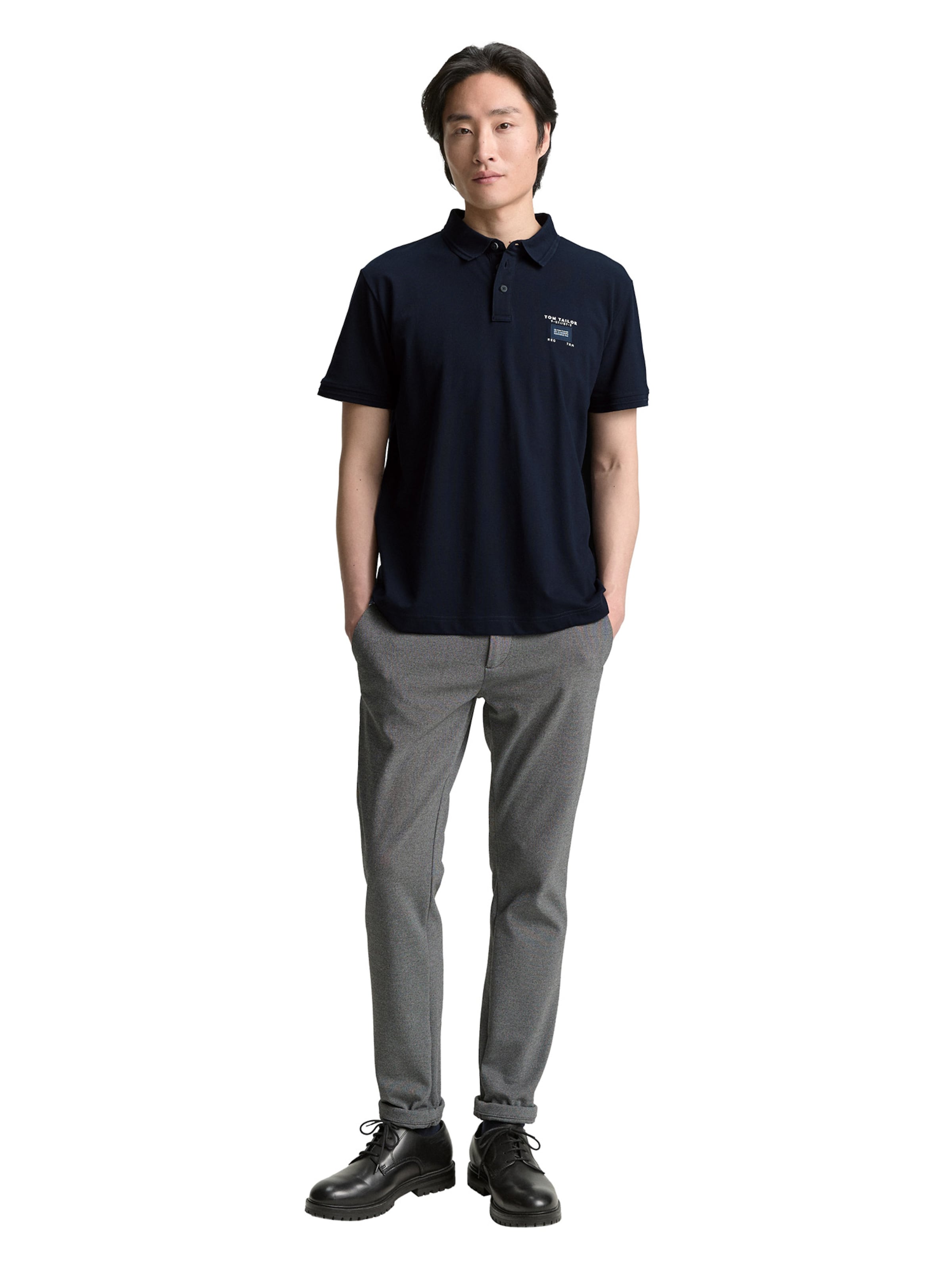 TOM TAILOR Tričko – modrá