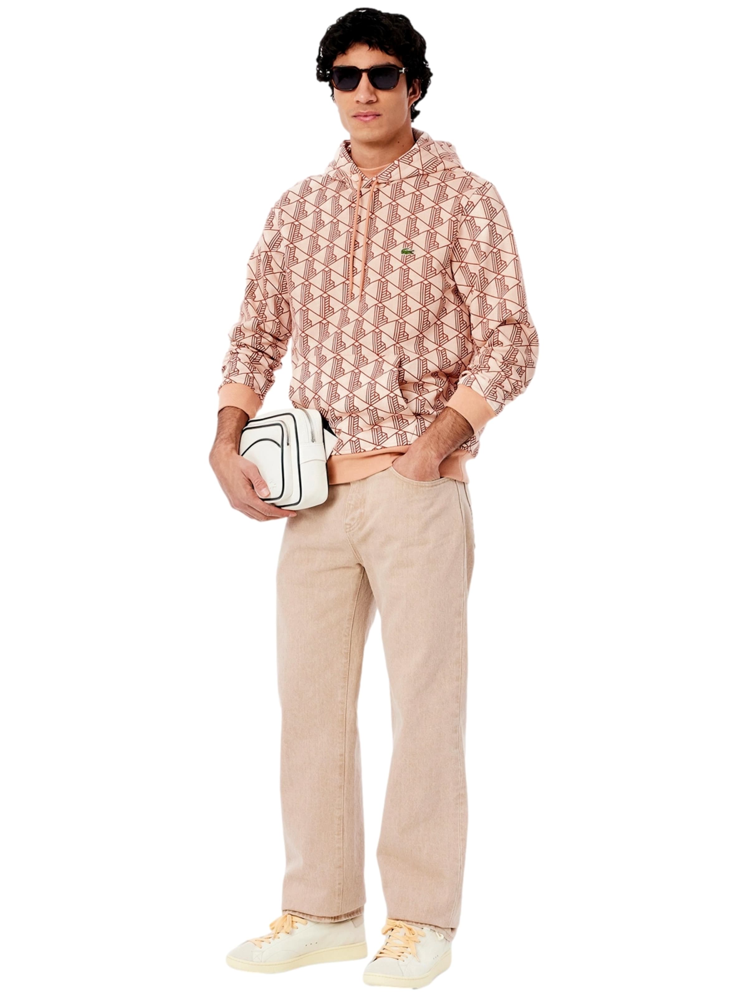 LACOSTE Sweatshirt in Orange