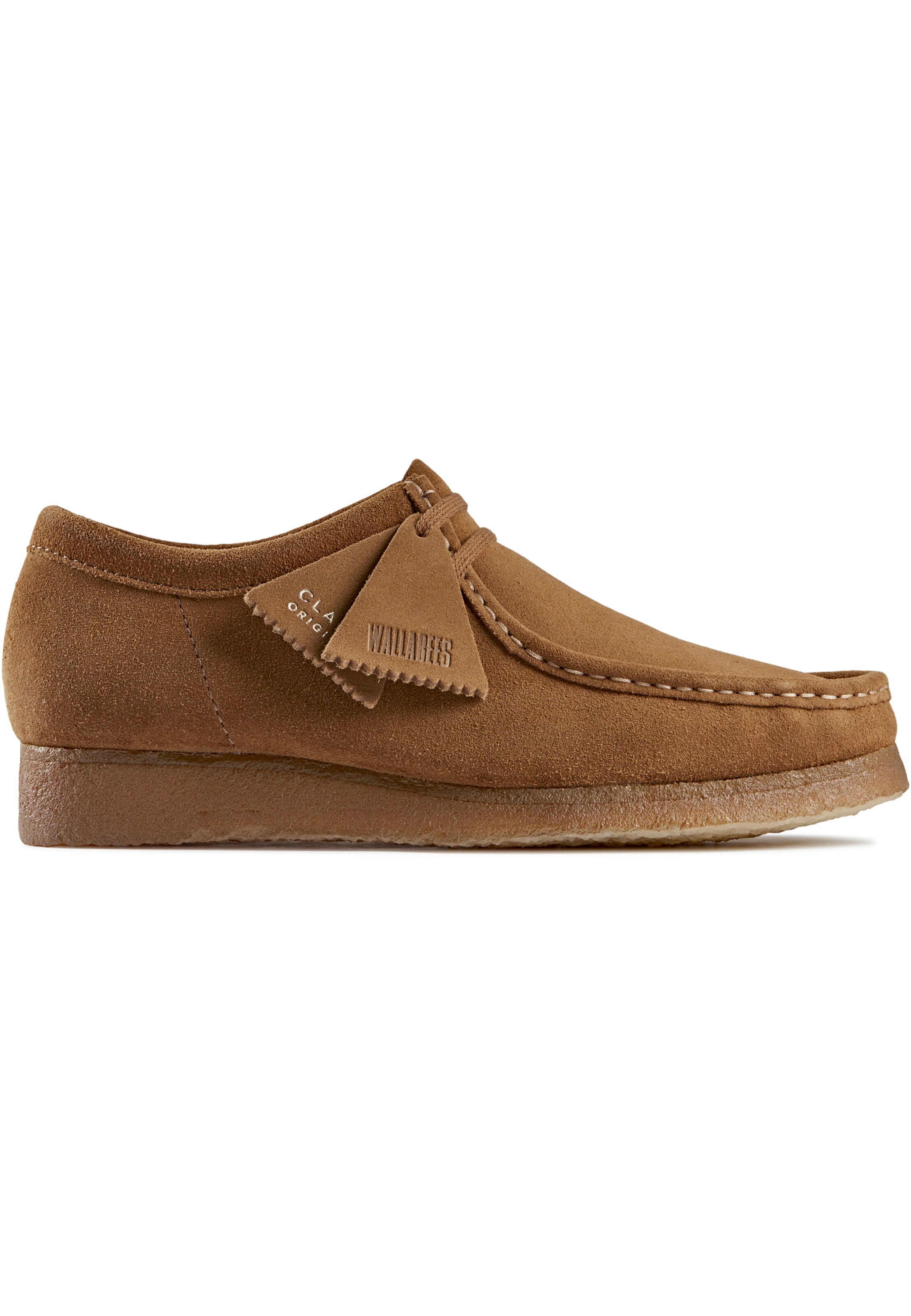 CLARKS Lace-Up Shoes 'Wallabee Cola' in Beige