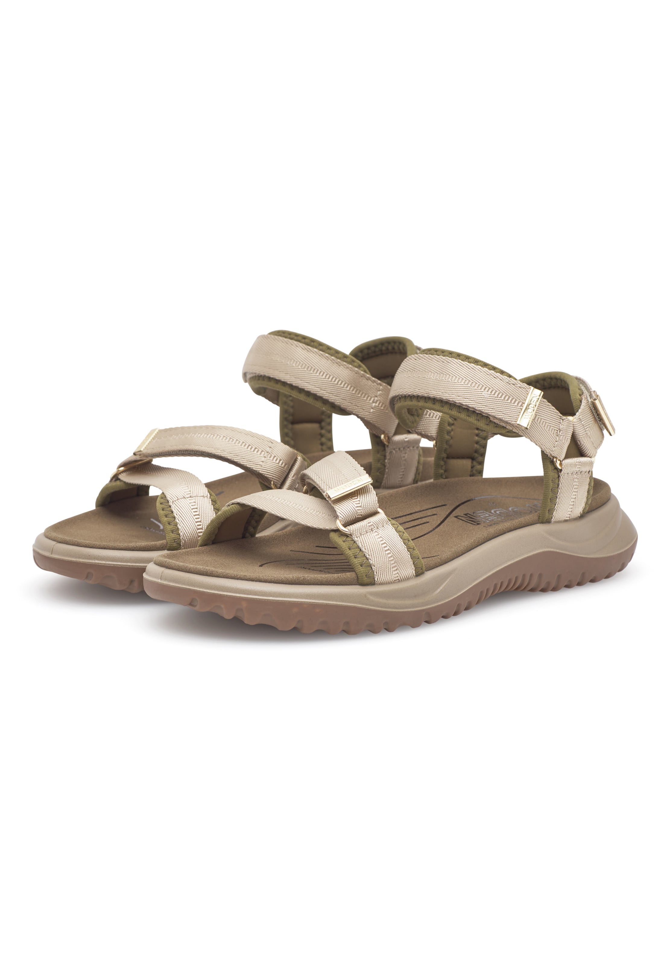 WODEN Sandaler 'Solvej' i brun: forside