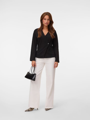 VERO MODA Knit Cardigan 'VMSTAR' in Black