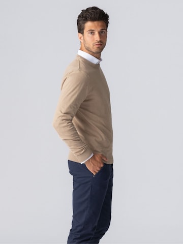 Pull-over ' Pullover Crew ' TEESHOPPEN en beige