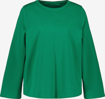 SAMOON - Camisa em verde: frente