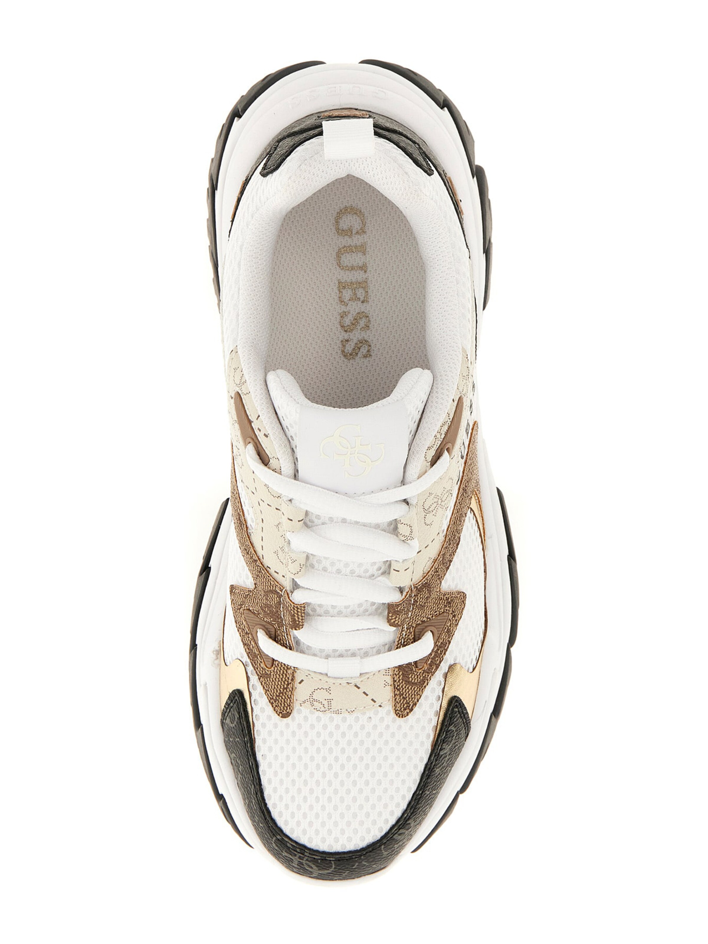 GUESS Σνίκερ χαμηλό 'NOTISS' σε μπεζ