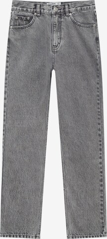 Regular Jean Pull&Bear en gris : devant