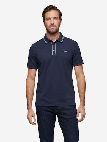 Maglietta 'PAUL PIQUE SS POLO M6GP27 K3179' di GUESS in blu: frontale