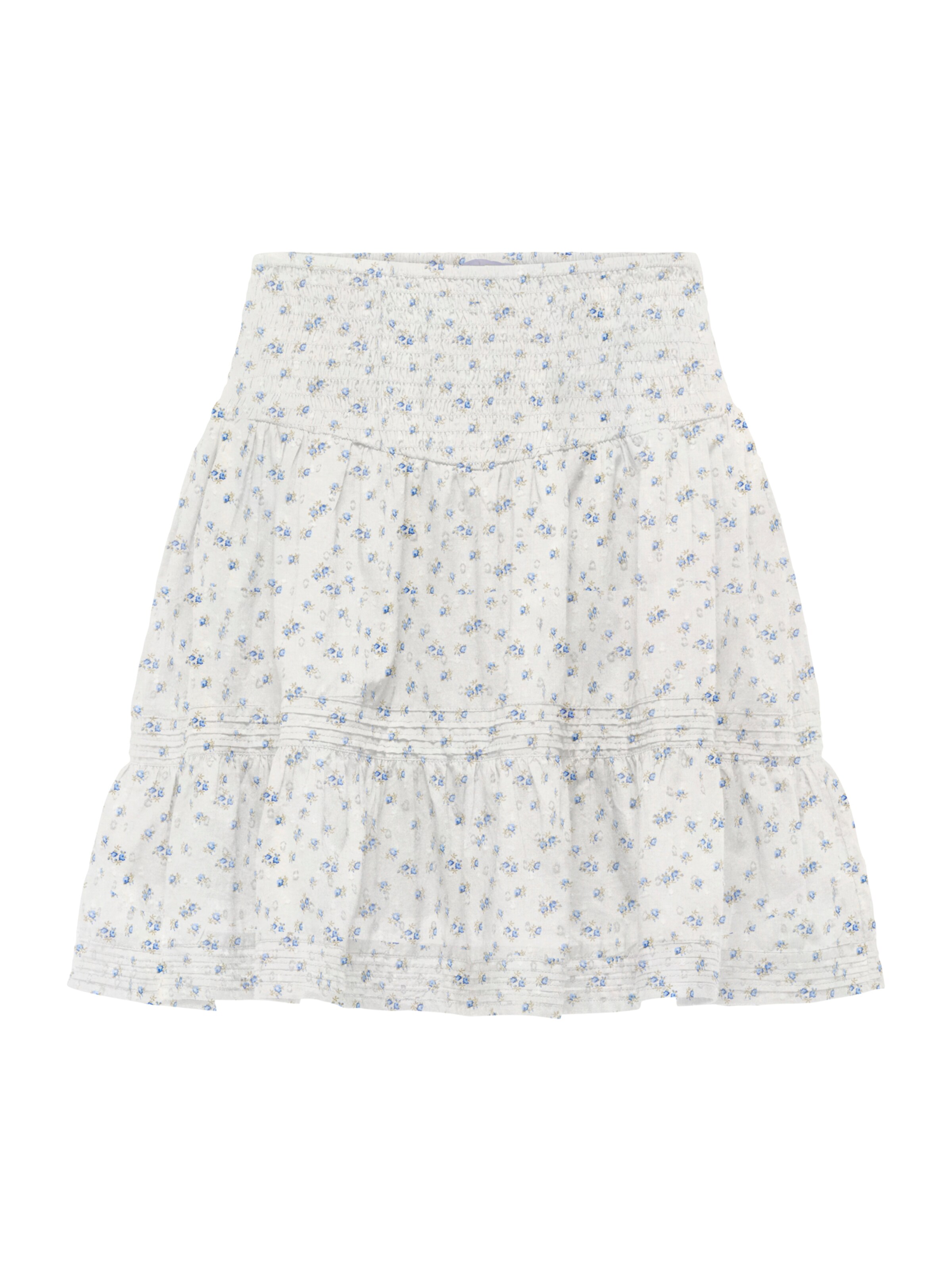 ONLY Rock 'ONLKATTI' in blau / oliv / offwhite, Produktansicht