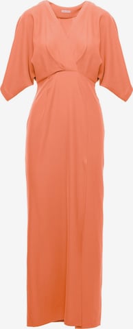 Makover Jurk in Oranje: voorkant