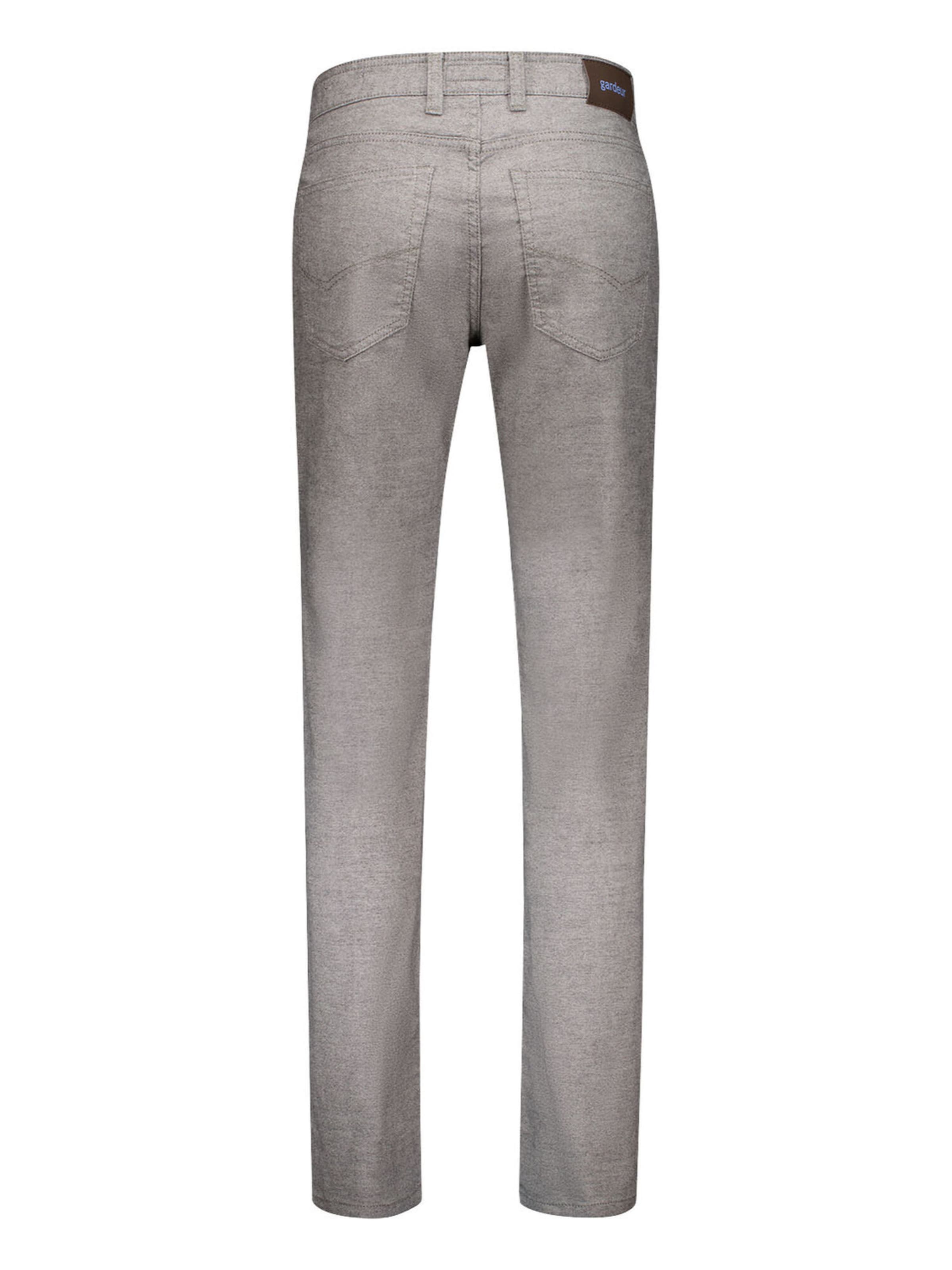 Coupe slim Pantalon 'Bill' Gardeur en gris