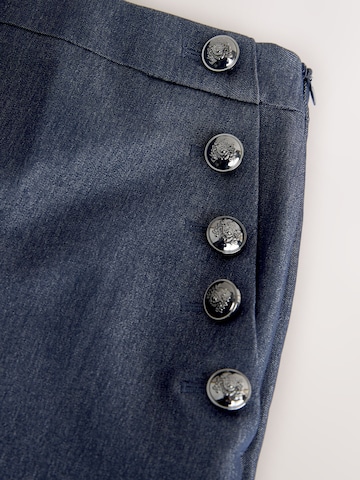 Wide leg Pantaloni con piega frontale di Next in blu