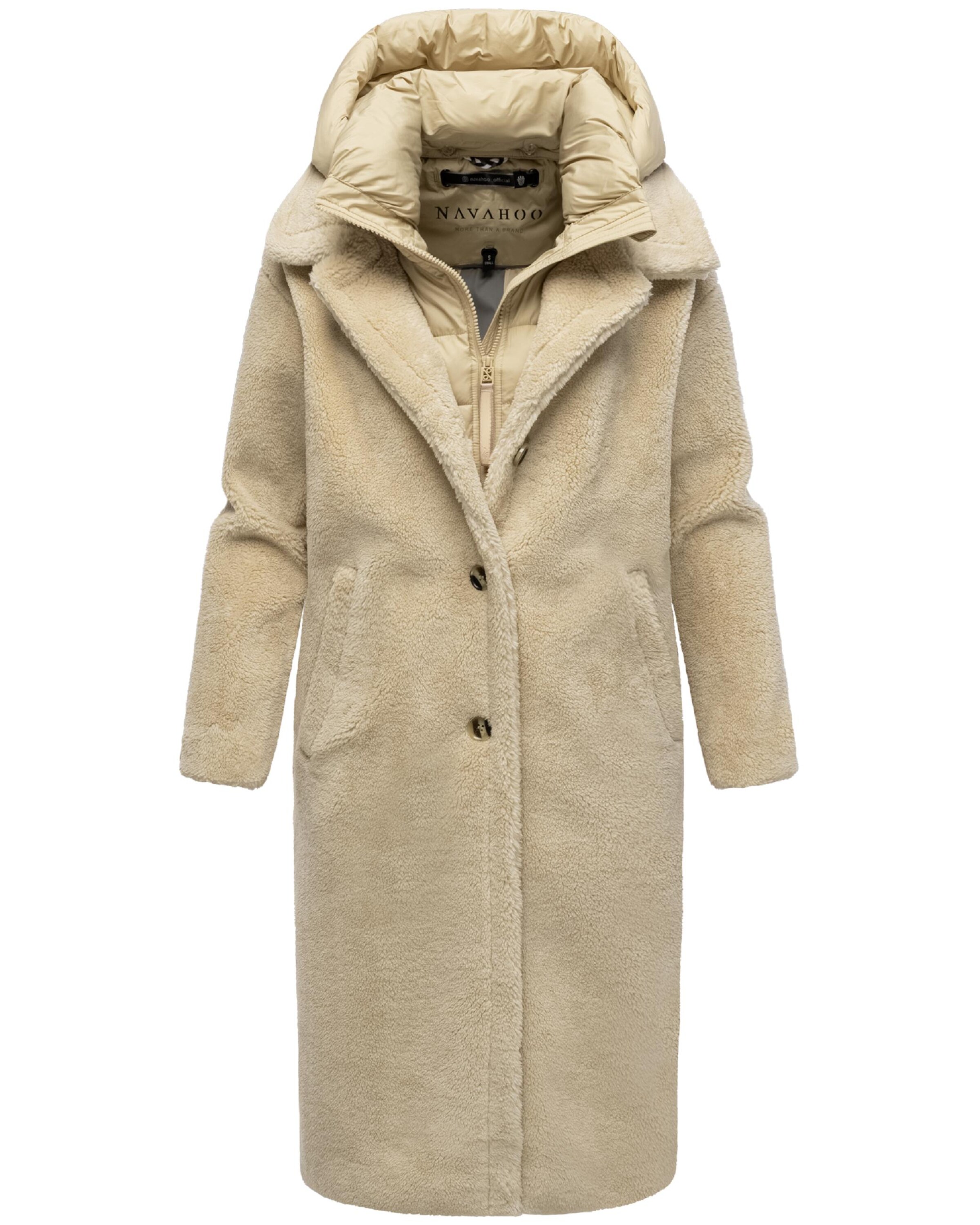 NAVAHOO Зимно палто в бежово