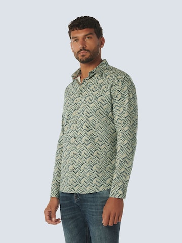 No Excess Regular fit Button Up Shirt in Green