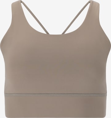 Athlecia Sport bh 'Gaby' in Beige: voorkant