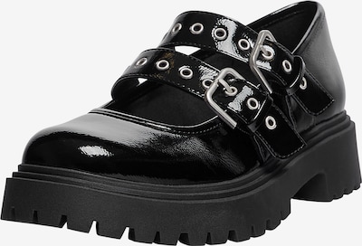 Papuci de casă Pull&Bear pe negru, Vizualizare produs
