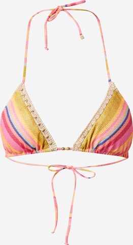 Triangolo Top per bikini 'Dopamine' di watercult in colori misti: frontale