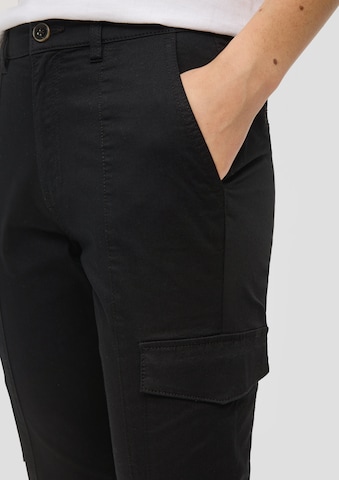 s.Oliver Slimfit Hose in Schwarz