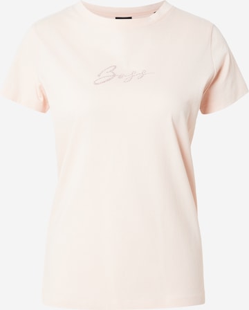 T-shirt 'Esogo' BOSS en rose : devant