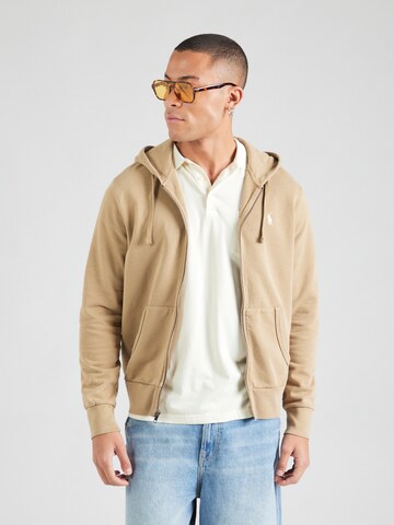 Polo Ralph Lauren Sweat jacket in Green: front