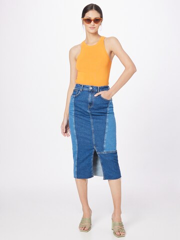 Neo Noir Knitted Top 'Willy' in Orange