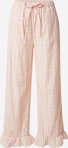 Loosefit Pantalon Tatiana Zidekova en jaune : devant