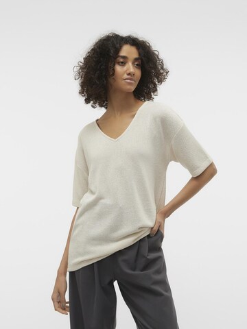 VERO MODA Pullover 'EDDIE' i beige: forside