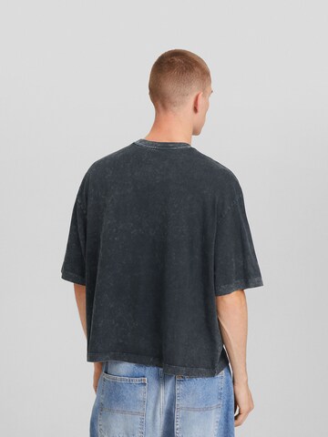 Bershka Shirt in Zwart