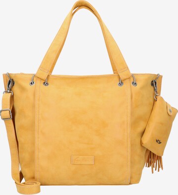 Fritzi aus Preußen Shopper in Yellow: front