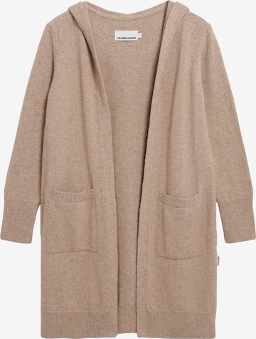 ARMEDANGELS Gebreid vest 'Warma' in Beige: voorkant