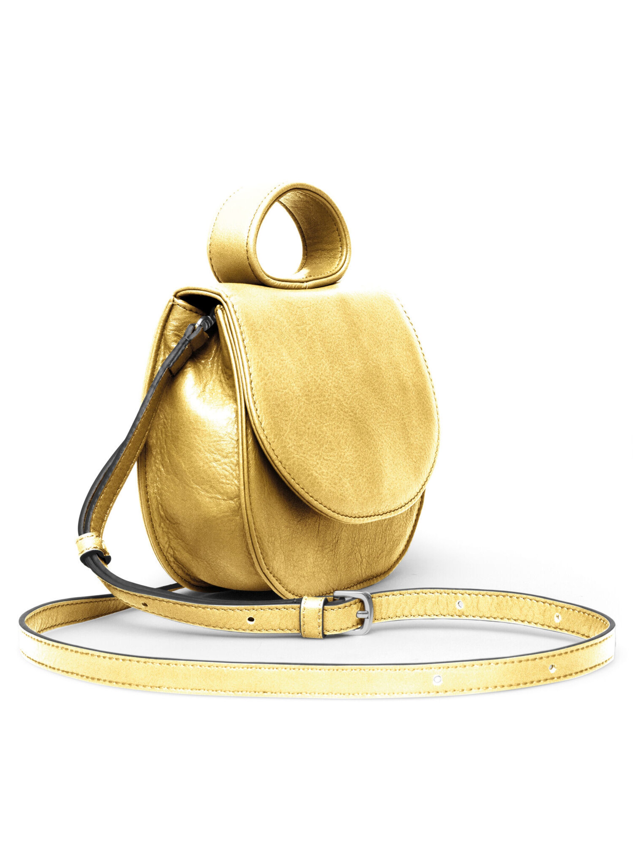 Gretchen Handbag 'Ebony' in Gold